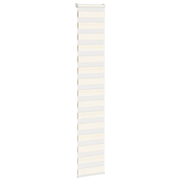 vidaXL Rullgardin zebra 50x230 cm tyg bredd 45,9 cm polyester