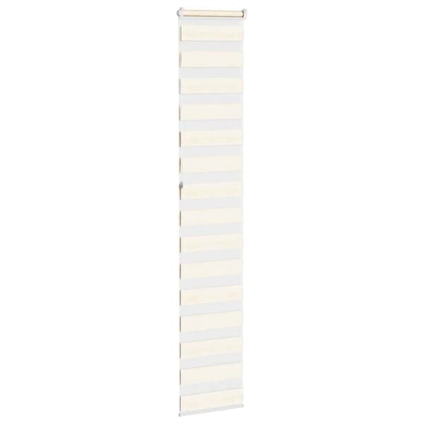 vidaXL Sebragardin marmor beige stoff bredde 35,9 cm polyester