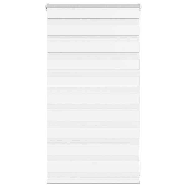 vidaXL zebragardin hvid 75x100 cm stofbredde 70,9 cm polyester