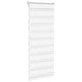 Miniatyrbillede 3 af 11: vidaXL zebragardin hvid 65x100 cm stofbredde 60,9 cm polyester