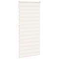 Miniatyrbillede 4 af 11: vidaXL zebragardin marmorbeige 110x230 cm stofbredde 105,9cm polyester