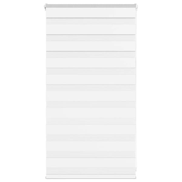 vidaXL Sebragardin hvit 90x100 cm stoff bredde 85,9 cm polyester
