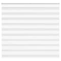 Miniatyrbillede 1 af 11: vidaXL zebragardin hvid 155x100 cm stofbredde 150,9 cm polyester