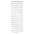 Miniatyrbilde 4 av 11: vidaXL Sebragardin hvit 105x200 cm stoff bredde 100,9 cm polyester