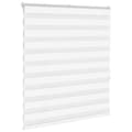 Miniatyrbillede 3 af 11: vidaXL zebragardin hvid 120x150 cm stofbredde 115,9 cm polyester