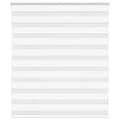 Miniatyrbillede 1 af 11: vidaXL zebragardin hvid 120x150 cm stofbredde 115,9 cm polyester