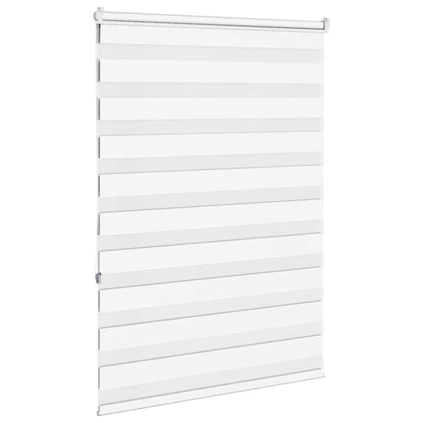 vidaXL Sebragardin hvit 100x150 cm stoff bredde 95,9 cm polyester