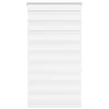 Miniatyrbillede 1 af 11: vidaXL zebragardin hvid 75x150 cm stofbredde 70,9 cm polyester