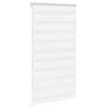 Miniatyrbillede 3 af 11: vidaXL zebragardin hvid 85x150 cm stofbredde 80,9 cm polyester