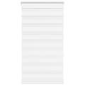 Miniatyrbillede 1 af 11: vidaXL zebragardin hvid 85x150 cm stofbredde 80,9 cm polyester
