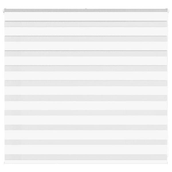 vidaXL Sebragardin hvit 165x100 cm stoff bredde 160,9 cm polyester