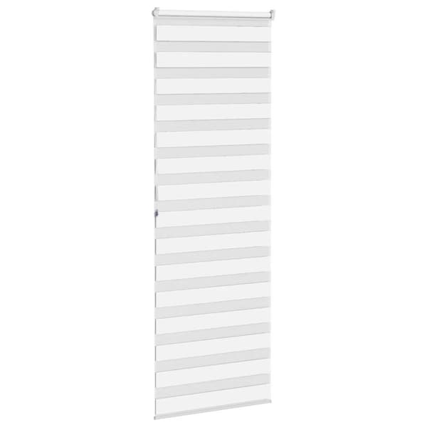 vidaXL Sebragardin hvit 85x200 cm stoff bredde 80,9 cm polyester