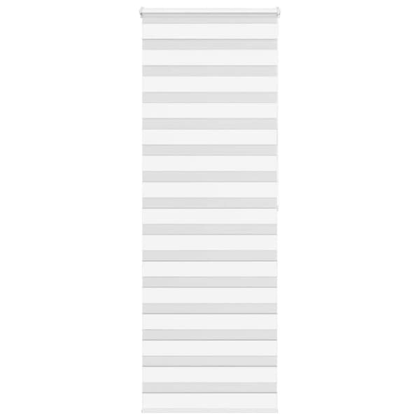 vidaXL Sebragardin hvit 85x200 cm stoff bredde 80,9 cm polyester