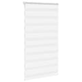 Miniatyrbillede 3 af 11: vidaXL zebragardin hvid 90x150 cm stofbredde 85,9 cm polyester