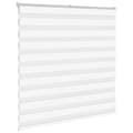 Miniatyrbilde 3 av 11: vidaXL Sebragardin hvit 145x100 cm stoff bredde 140,9 cm polyester