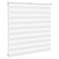 Miniatyrbilde 4 av 11: vidaXL Sebragardin hvit 145x100 cm stoff bredde 140,9 cm polyester