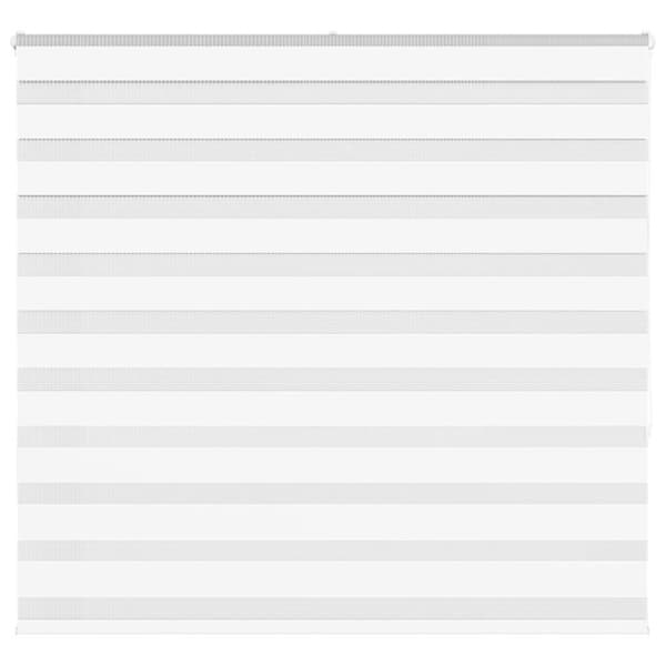 vidaXL Sebragardin hvit 155x150 cm stoff bredde 150,9 cm polyester