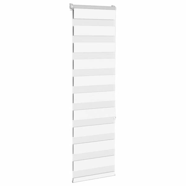vidaXL Sebragardin hvit 45x150 cm stoff bredde 40,9 cm polyester