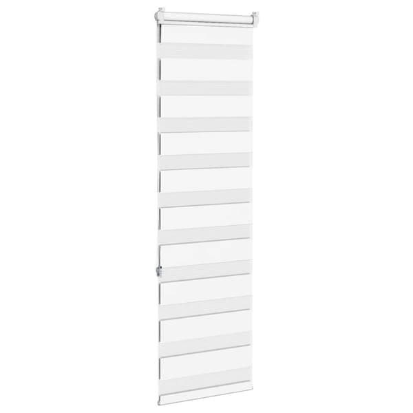 vidaXL Sebragardin hvit 45x150 cm stoff bredde 40,9 cm polyester