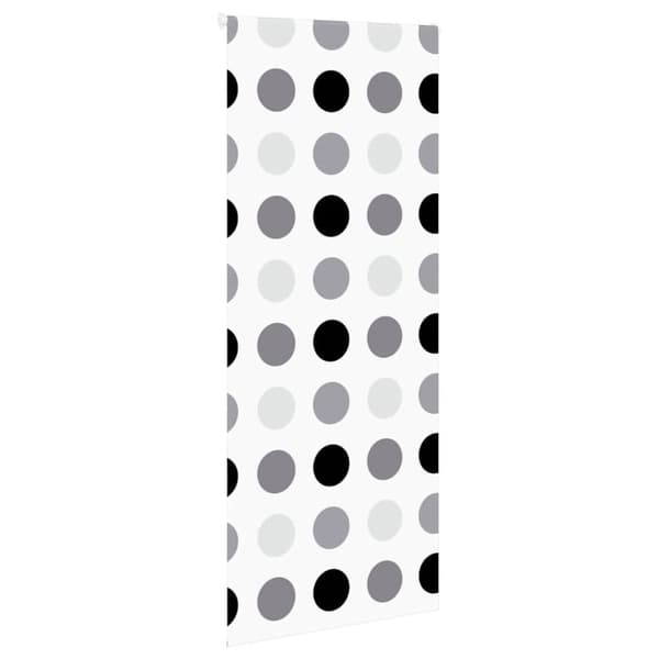 vidaXL Rullgardin för dusch 90x240 cm tyg bredd 86 cm