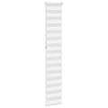 Miniatyrbild 4 av 11: vidaXL Rullgardin zebra vit 45x230 cm tyg bredd 40,9 cm polyester