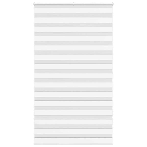 vidaXL Sebragardin hvit 135x200 cm stoff bredde 130,9 cm polyester