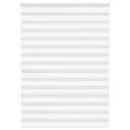 Miniatyrbild 1 av 11: vidaXL Rullgardin zebra vit 155x200 cm tyg bredd 150,9 cm polyester