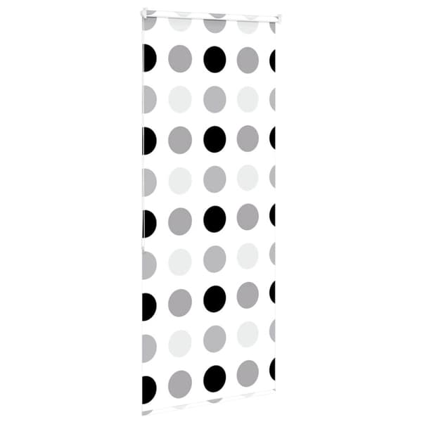 vidaXL Rullgardin för dusch 110x240 cm tyg bredd 106 cm