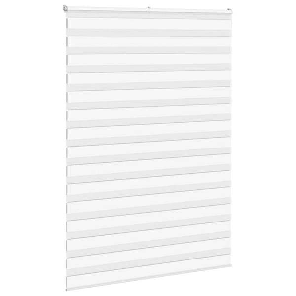 vidaXL Sebragardin hvit 155x230 cm stoff bredde 150,9 cm polyester