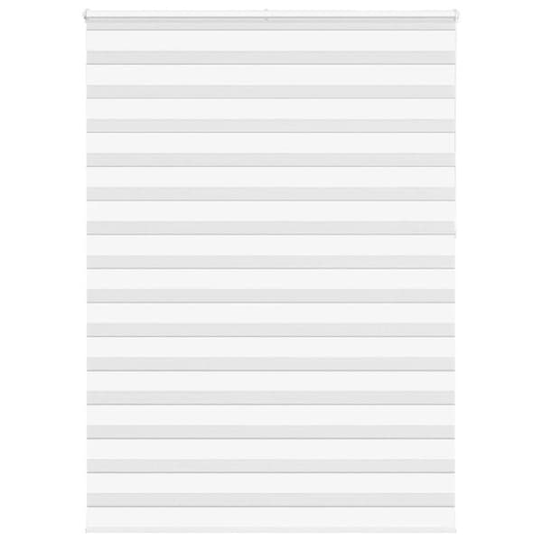 vidaXL Sebragardin hvit 155x230 cm stoff bredde 150,9 cm polyester