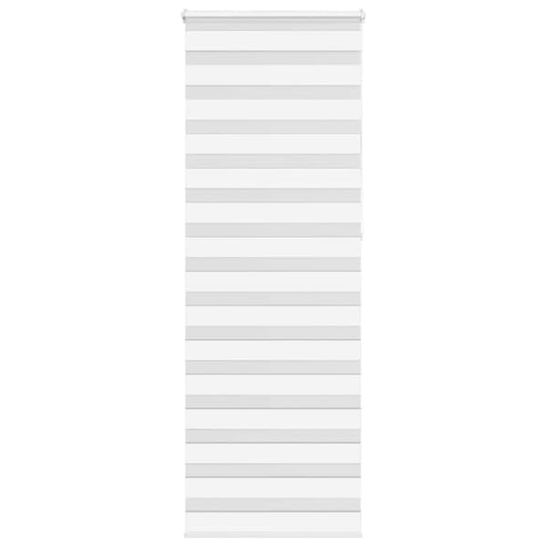 vidaXL Sebragardin hvit 85x230 cm stoff bredde 80,9 cm polyester