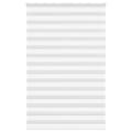 Miniatyrbillede 1 af 11: vidaXL zebragardin hvid 145x200 cm stofbredde 140,9 cm polyester