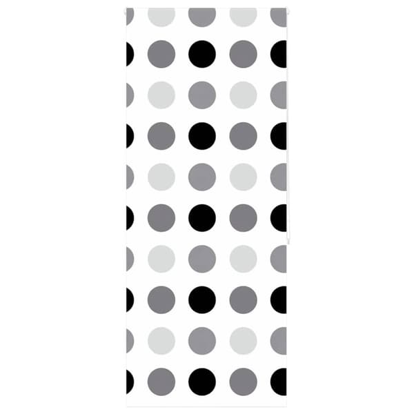 vidaXL Bruserullegardin 90x240 cm Stofbredde 86 cm