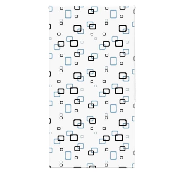 vidaXL Rullgardin för dusch 130x240 cm tyg bredd 126 cm