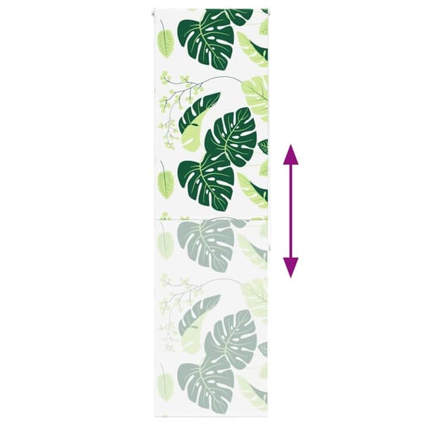 vidaXL Bruserullegardin 80x240 cm Stofbredde 76 cm
