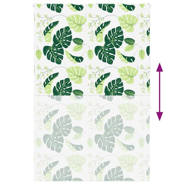 vidaXL Bruserullegardin 160x240 cm Stofbredde 156 cm