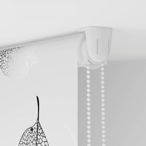 vidaXL Rullgardin för dusch 160x240 cm tyg bredd 156 cm