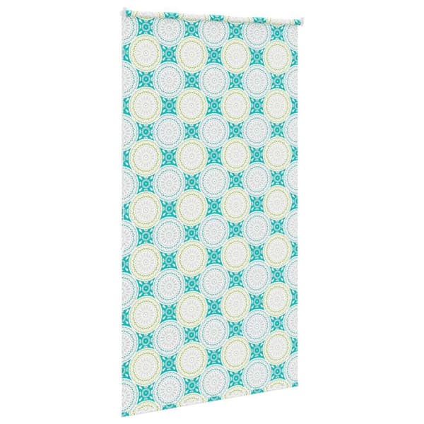 vidaXL Rullgardin för dusch 120x240 cm tyg bredd 116 cm