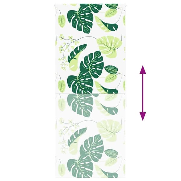 vidaXL Bruserullegardin 100x240 cm Stofbredde 96 cm