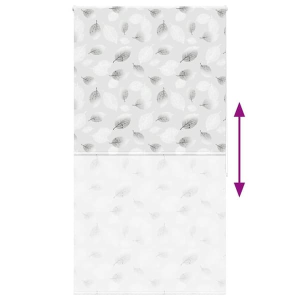 vidaXL Bruserullegardin 140x240 cm Stofbredde 136 cm