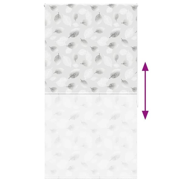 vidaXL Dusjrullgardin 120x240 cm Stoff Bredde 116 cm