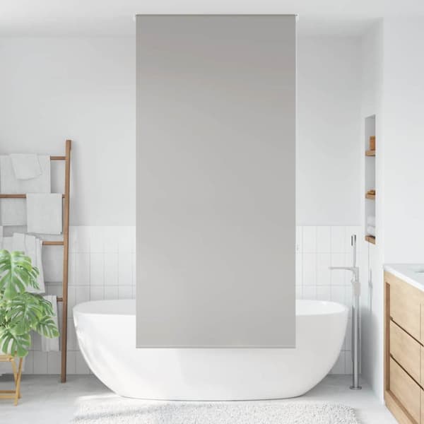 vidaXL Rullgardin för dusch 110x240 cm tyg bredd 106 cm