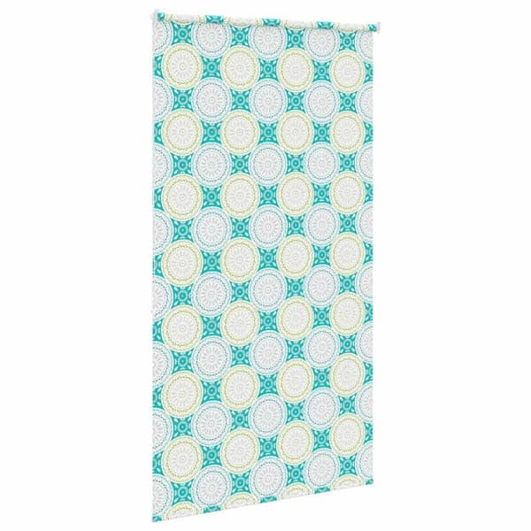 vidaXL Rullgardin för dusch 130x240 cm tyg bredd 126 cm