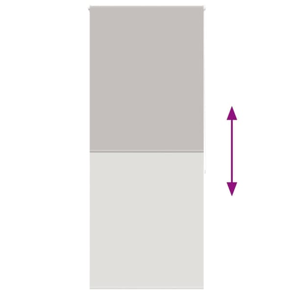 vidaXL Bruserullegardin 100x240 cm Stofbredde 96 cm