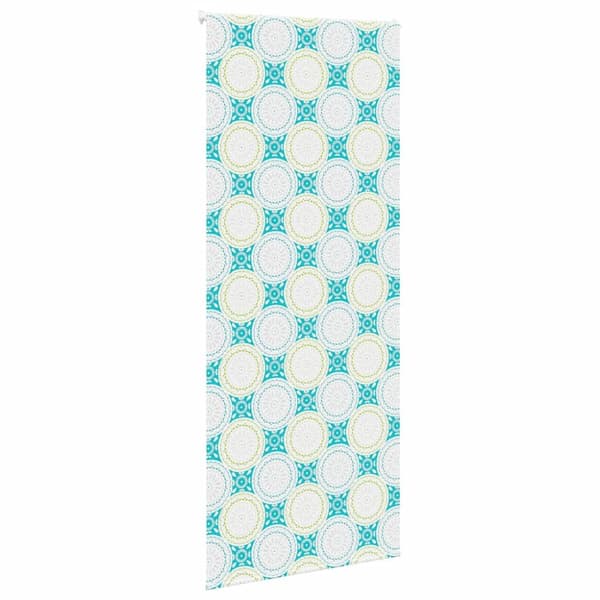 vidaXL Rullgardin för dusch 90x240 cm tyg bredd 86 cm