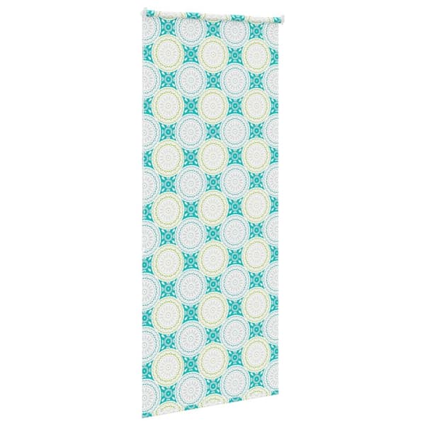 vidaXL Rullgardin för dusch 90x240 cm tyg bredd 86 cm