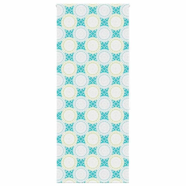 vidaXL Rullgardin för dusch 90x240 cm tyg bredd 86 cm