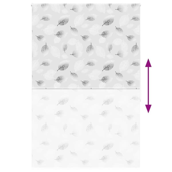 vidaXL Bruserullegardin 160x240 cm Stofbredde 156 cm
