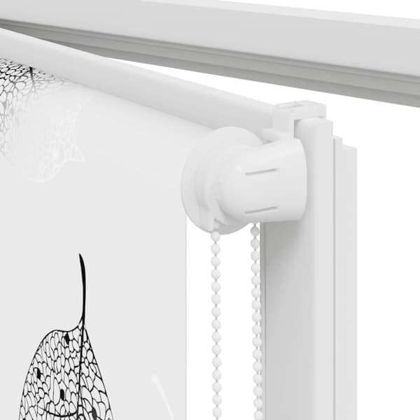 vidaXL Rullgardin för dusch 80x240 cm tyg bredd 76 cm