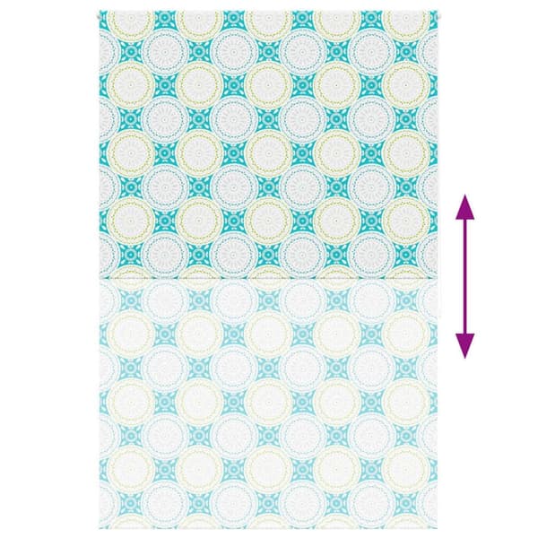 vidaXL Bruserullegardin 150x240 cm Stofbredde 146 cm